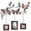 Metal Butterfly Wall Picture Frames Decor