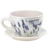 Lavender Dolomite Tea Cup Planter - 4.5 inches