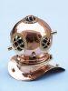 Copper Decorative Divers Helmet 9""