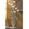 Silver Calla Lily Candle Holder