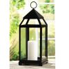 Iron Classic Candle Lantern - 17.5 inches