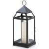 Iron Classic Candle Lantern - 17.5 inches