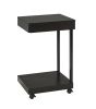 Laptop Stand with Storage Drawer & Castors