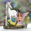 Magical Forest Fairy with Unicorn
