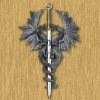 Intertwined Dragons Dagger Plaque