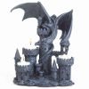 Dragon and Castle Candle Holder