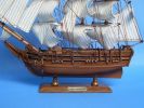 Wooden Charles Darwin's HMS Beagle Model Ship 14""