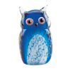 Art Glass Figurine - Blue Owl