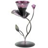 Lilac Flower Tealight Candleholder