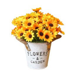 Artificial Flowers for Wedding/ Party Table Ornaments-Sunflower