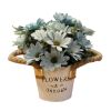Artificial Flowers for Wedding/ Party Table Ornaments-Persian chrysanthemum-Blue