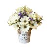 Artificial Flowers for Wedding/ Party Table Ornaments-Persian chrysanthemum-White