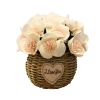 Artificial Flowers Cafe Decoration Table Ornaments-White