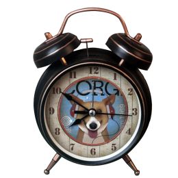 4'' European Retro Alarm Clock Night-light Alarm Clocks-02