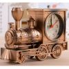 Creative Alarm Clock Fashion Wake Up Alarm Clocks - Vintage Steam Locomotive 02