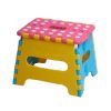Plastic Foldable Step Stool Folding Stools Stepstool for Kids & Adults - Pink