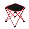 Portable Folding Stool Chair Camping Chairs Travel Fishing Picnic Outdoors, Red