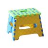 Plastic Foldable Step Stool Folding Stools Stepstool for Kids & Adults - Green
