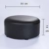 Creative Round Modern Small Faux Leather Stool Shoes Stool  Sofa Pier