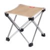 Portable Folding Chair Stool Camping Chairs Fishing Train Travel Paint Outdoor, Medium Khaki