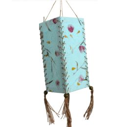 [Blue & Dried Flowers] Home Decor--Paper Lampshade, Original Chinese Lantern