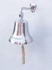 Chrome Hanging Ship's Bell 15&quot;