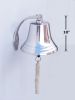 Chrome Hanging Harbor Bell 10&quot;