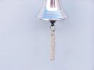 Chrome Hanging Anchor Bell 10""