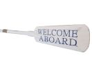 Wooden Rustic Welcome Aboard Decorative Rowing Boat Oar 62""