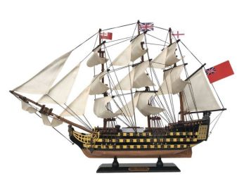 Wooden HMS Victory Limited Tall Model Ship 24""