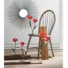 Romantic Red Rose Wall Sconce - Double
