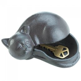 Cast Iron Cat Key Hider