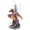 Fairy Riding Dragon with Color-Changing Crystals