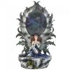 Light-Up Fairy and Dragon Figurine with Portal
