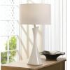 Sleek Modern Table Lamp - White