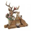 Woodland Animals Reindeer Figurine - Sitting