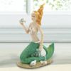Underwater Mermaid and Fish Figurine