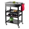 Anthony Kitchen Cart Stainless Steel