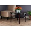 Amelia Round Coffee Table with Pull out Tray