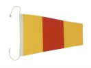 Number 0 - Nautical Cloth Signal Pennant Decoration 20&quot;