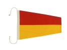 Number 7 - Nautical Cloth Signal Pennant Decoration 20&quot;