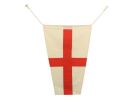 Number 8 - Nautical Cloth Signal Pennant Decoration 20&quot;