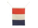 Letter T Cloth Nautical Alphabet Flag Decoration 20&quot;