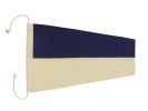 Number 6 - Nautical Cloth Signal Pennant Decoration 20""