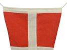 Number 4 - Nautical Cloth Signal Pennant Decoration 20&quot;