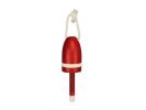 Wooden Red Maine Lobster Trap Buoy 7""