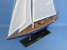 Wooden Velsheda Model Sailboat Decoration 35""