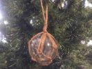 Clear Japanese Glass Ball Fishing Float Decoration Christmas Ornament 3&quot;